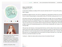 Tablet Screenshot of littlebylittleblog.com